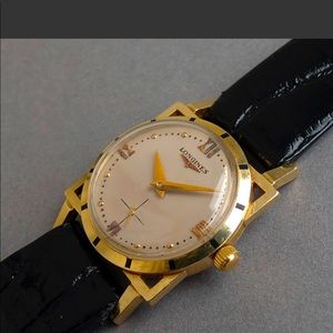 Longines 14k Gold Men’s Vintage Wrist Watch